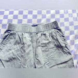 Tahari linen wide leg pants